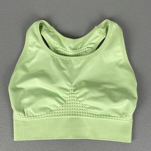 Sweaty Betty Stamina Workout Bra. Utopia Green. Size 4-6.